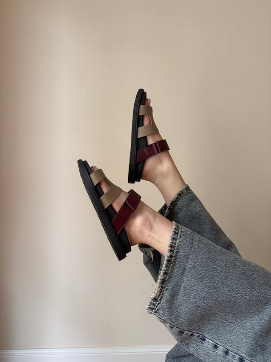 Fly Bordeaux-Beige